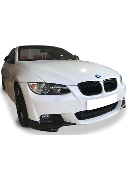Bmw E93 3 Serisi M Performance Ön Flap Seti Piano Black 2007 - 2013 modelleri