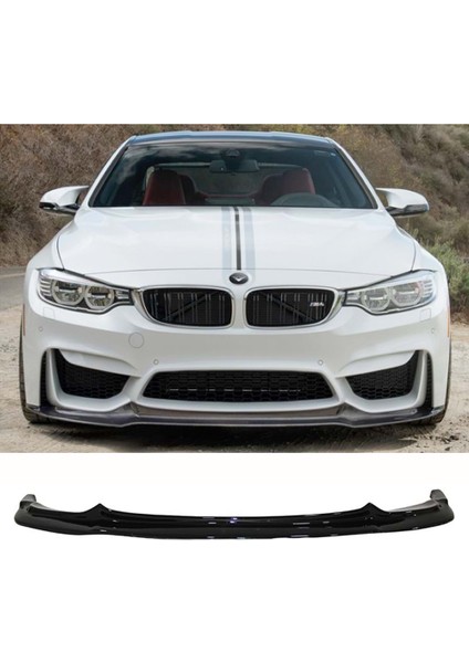 Bmw F32 4 Serisi Vorstainer M4 Ön Lip Piona Black Ön Ek 2014+