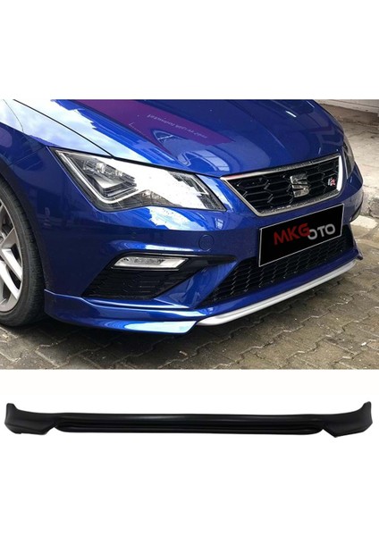Seat Leon Mk3 Fl Custom Style Ön Ek Abs Plastik 2017 - 2020 Ön Karlık