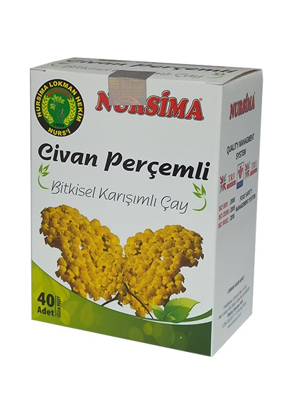 Civanperçemli Karışık Bitki Çayı 40 Süzen Poşet
