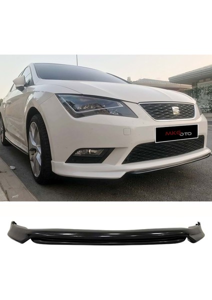 Seat Leon Mk3 Custom Style Ön Ek Abs Plastik 2012 - 2016 Ön Karlık