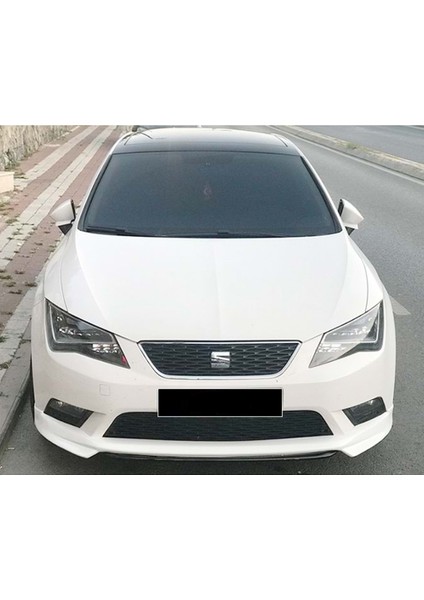 Seat Leon Mk3 Custom Style Ön Ek Abs Plastik 2012 - 2016 Ön Karlık fırsatları