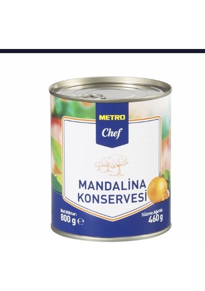 Mandalina Konservesi 800 gr