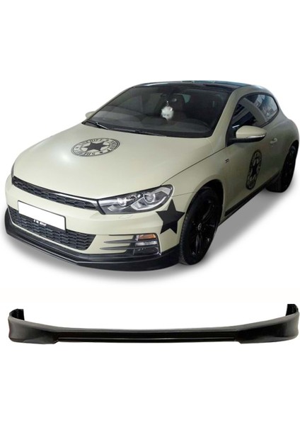 Vw Scirocco Mk3 Fl R Line Ön Ek Boyasız Ön Karlık 2014- 2017 Abs Plastik