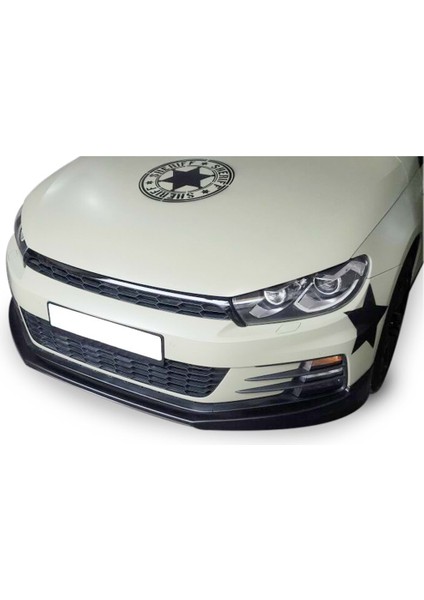 Vw Scirocco Mk3 Fl R Line Ön Ek Boyasız Ön Karlık 2014- 2017 Abs Plastik fırsatları