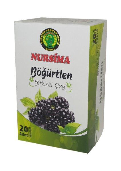 Böğürtlen Bitkisel Çay 20 Süzen Poşet