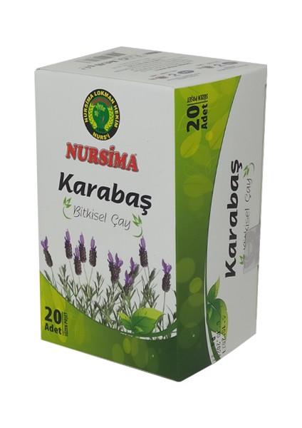 Karabaş Bitkisel Çay 20 Süzen Poşet