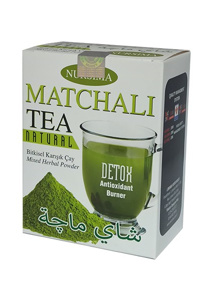 Matchalı Tea Bitkisel Karışımlı Çay 100 gr