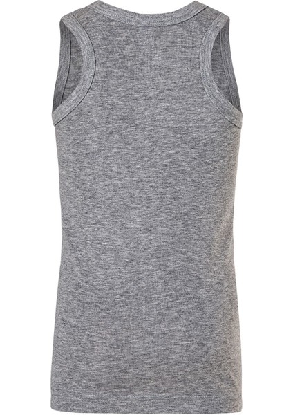 6 Adet Gri Renk Ribana Sporcu Çocuk Atlet