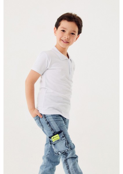 Polo Yaka Çocuk Tişört