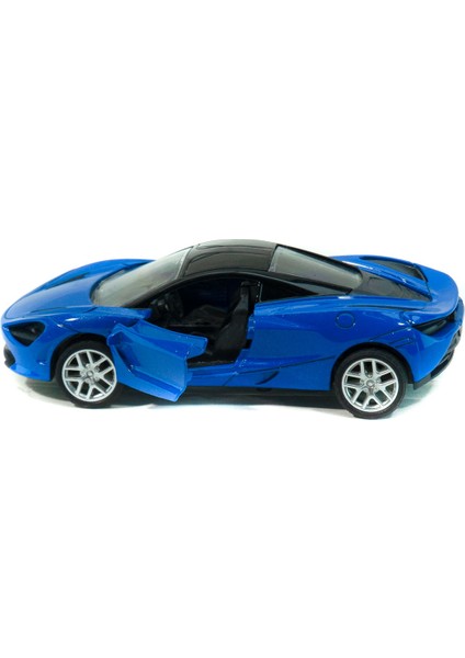 Oyuncak Metal Süper Sport Mc Mavi Çek Bırak 12 cm modelleri