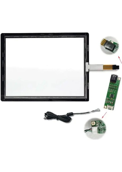 15" Zero Besel Resistive Touch Screen