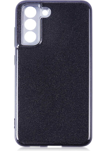Samsung Galaxy S21 Fe Kılıf Shining Simli Silikon Kapak
