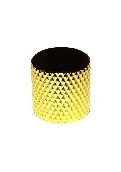 MNB1GD Gitar-Bağlama Pot Düğme Başlığı Yuvarlak Gold Sarı