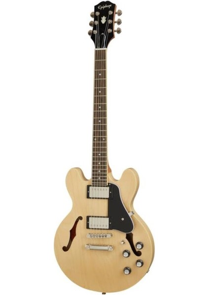 ES-339 Semi-Hollowbody Elektro Gitar (Natural)