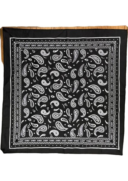 Etnik Desen Dijital Baskı Bandana