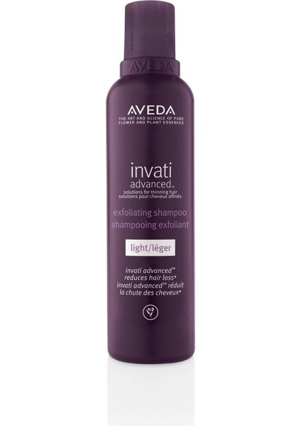 Invati Advanced Şampuan: Hafif Doku 200ml 018084016510