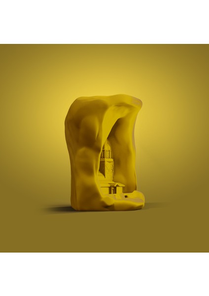 Mountain In Kız Kulesi 12CM Kahverengi Dekoratif Biblo modelleri