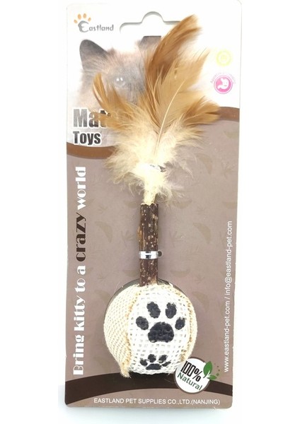 Matatabi Top Çıngıraklı Kedi Oyuncağı 4cm