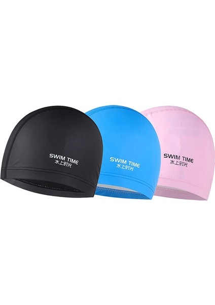 Yetişkin Erkekler ve Kadınlar İçin Pu Kaplı Su Geçirmez Büyütülmüş Yüzme Kap (Pembe) (Yurt Dışından) fiyatları