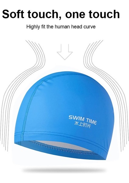 Yetişkin Erkekler ve Kadınlar İçin Pu Kaplı Su Geçirmez Büyütülmüş Yüzme Kap (Pembe) (Yurt Dışından) modelleri