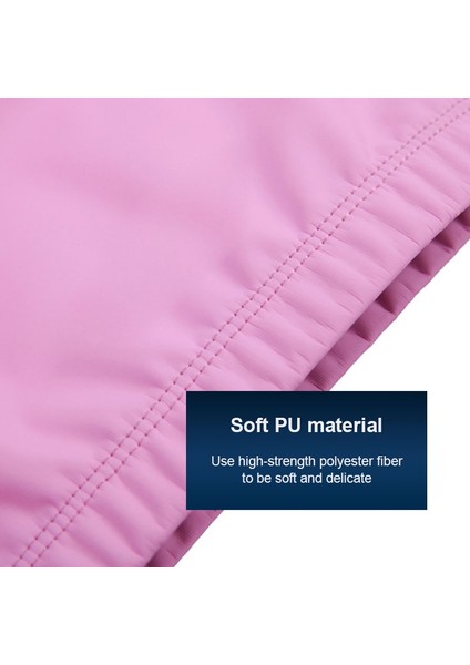 Yetişkin Erkekler ve Kadınlar İçin Pu Kaplı Su Geçirmez Büyütülmüş Yüzme Kap (Pembe) (Yurt Dışından) fırsatları