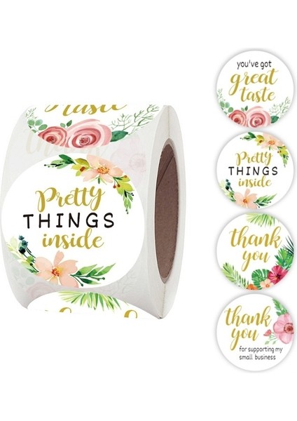 Olanağı Sağlayan 38 Cm'lik 1.5 Inç: 5 Adet Rulo Çiçek Sen Stickers Boyut Ederiz A-134-38MM (Yurt Dışından)