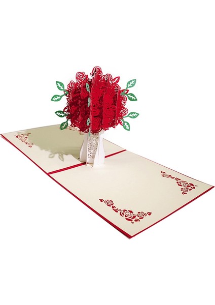 3 Adet El Yapımı Kağıt Oyma Kartı (Yurt Dışından)