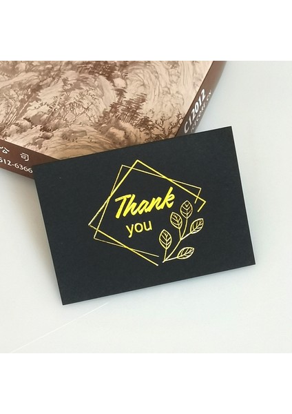 100 Adet Teşekkürler Kartı (Yurt Dışından)