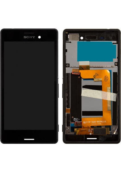 Nokta Teknik Sony Xperia M4 Aqua LCD Ekran Dokunmatik Çıtalı - Siyah