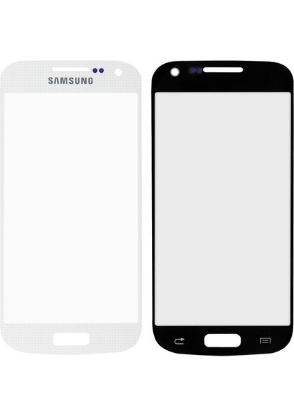 Nokta Teknik Samsung Galaxy S4 Mini I9190 Ön Cam Dokunmatik Lensi - Beyaz