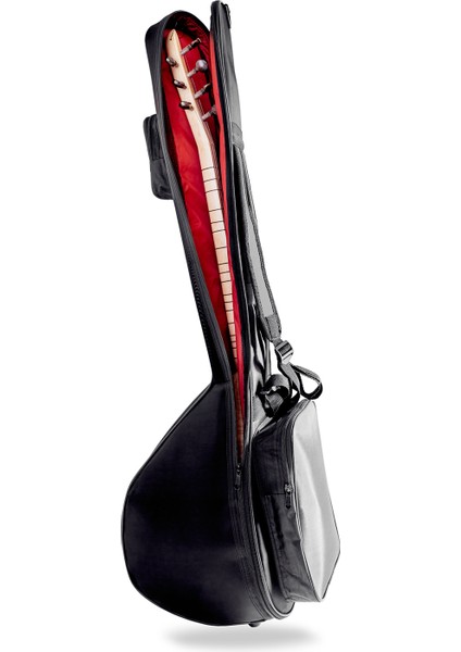 Profesyonel Gigbag Kısa Bağlama Kılıfı - Siyah