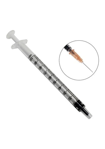 1 Ml Steril Enjektör 10 Adet/Paket 449496