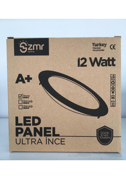 12 Watt Ultra Ince 10 Adet Led Spot