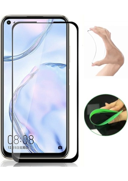 Samsung M11 Ekran Koruyucu Seramik Nano Cam Esnek Tam Full Kaplayan Kırılmaz