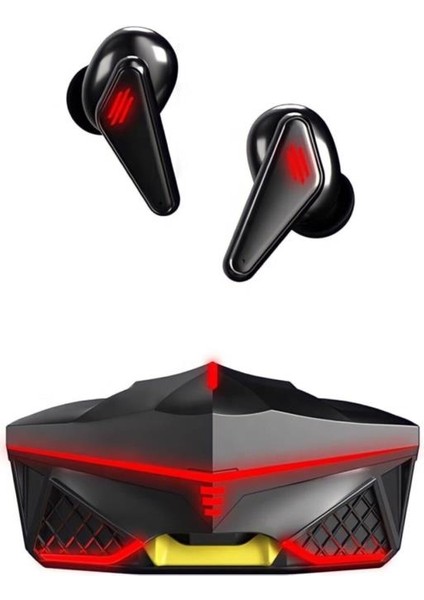 K-98 LED Işıklı Kulakiçi Kablosuz Bluetooth 5.0 Metal Kasa Gaming Kulaklık