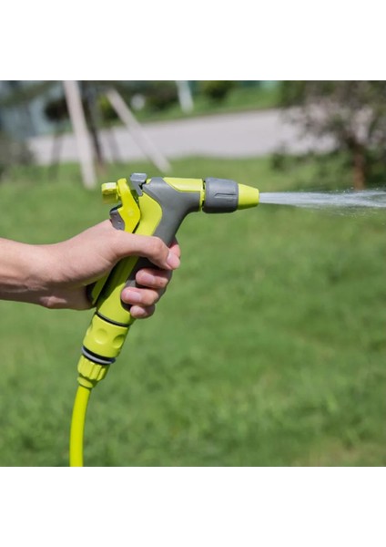 Mikro Hortum Seti 10 mt Hortumlu Tabancalı Set