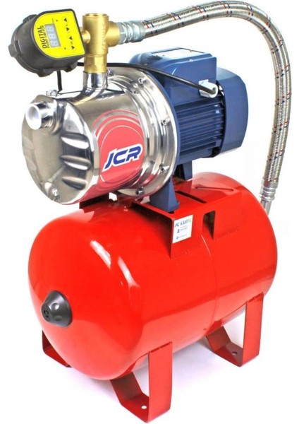 Jcrm 2A Dijital Paslanmaz Jet Hidrofor 6 Kat 10 Daire 24 Litre Tanklı