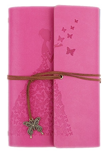 2 Adet Etekler Güzellik El Hesap Kitap Günlüğü Kitap Retro Not Defteri, Kapak Rengi: Küçük Pembe (Yurt Dışından)