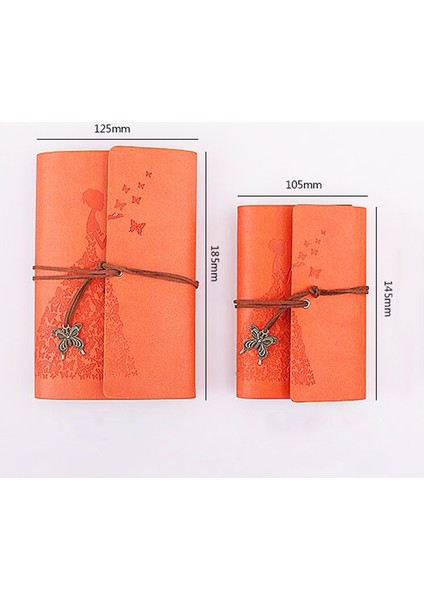 2 Adet Etekler Güzellik El Hesap Kitap Günlüğü Kitap Retro Not Defteri, Kapak Rengi: Küçük Pembe (Yurt Dışından)