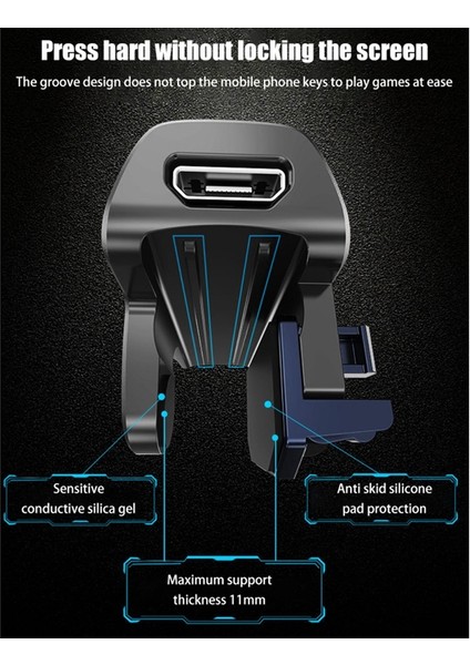 Memo AK02 Patlama Çekim Kapasitif Cep Telefonu Gamepad (Kırmızı) (Yurt Dışından) fırsatları