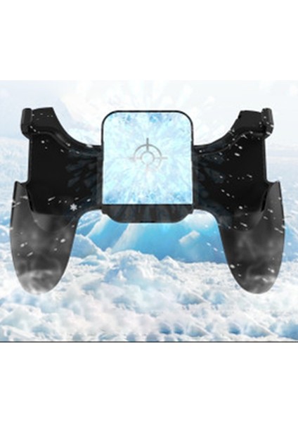 S-03 Altı Parmak Bağlantısı Yarı Iletken Soğutma Cep Telefonu Gamepad Braketi Ile, 4.7-6.5 İnç Cep Telefonları İçin Uygun (Yurt Dışından)