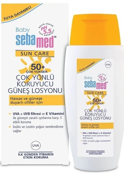 Bebek Güneş Losyonu 50+ Faktör 150 ml