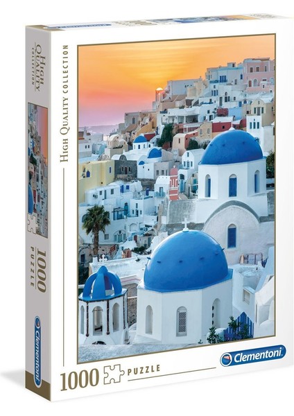 39480 Clementoni, Santorini, 1000 Parça Puzzle