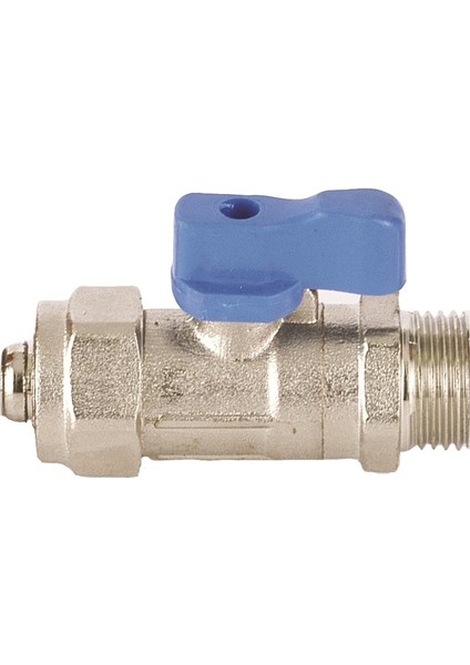 1/2''X20 mm Rekorlu Mini Vana Erkek/dişi