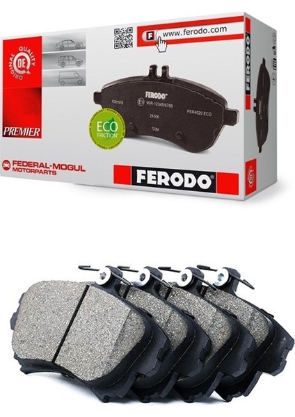 Volvo S40 V40 Ön Fren Balatası 1998 2004 Ferodo fiyatları