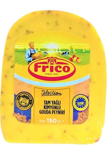 Tam Yağlı Kimyonlu Gouda Peyniri 150 gr