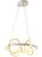 TT003-BY Tt Aydınlatma Sarmal Modeli Mat Beyaz LED Avize 1