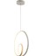 TT004-BY Tt Aydınlatma Göz Modeli Mat Beyaz LED Avize 1