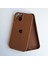 Apple iPhone 13 Uyumlu Kamera Korumalı Lansman Içi Kadife Silikon Kılıf - Kahverengi 1